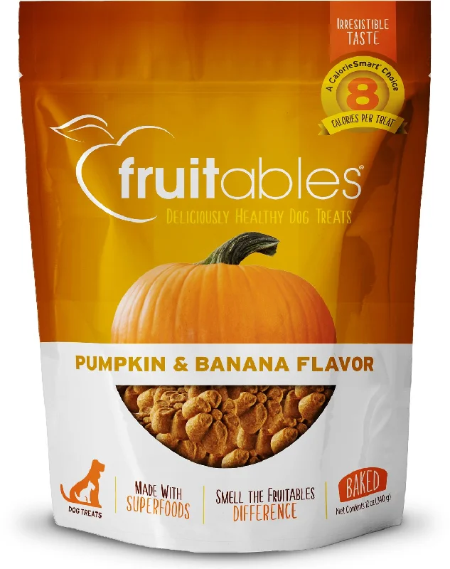 - Food for large dogsFruitables Healthy Dog Treats: Pumpkin & Banana