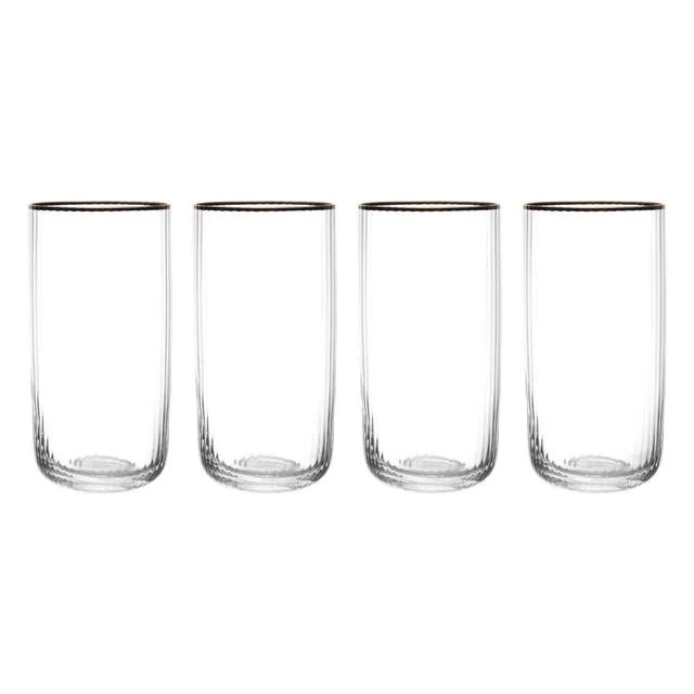  -Splash-proof food bowl AND Anti-choking slow food bowlMikasa Sorrento 4pc Highball Glasses 510ml Gift boxed   4 per pack