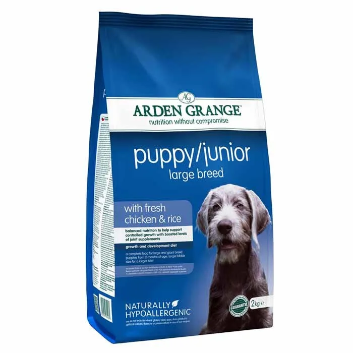 - Dog food discountsArden Grange Dog Food Large Puppy/junior 2kg