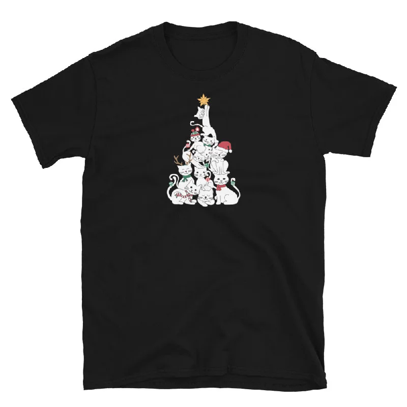 - Parrot climbing and standing wooden frameFestive Cats Christmas Tree T-Shirt