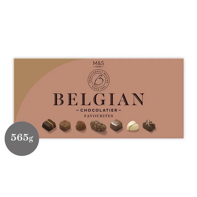 - Natural latex pet mattressM&S Belgian Chocolate Favourites   575g