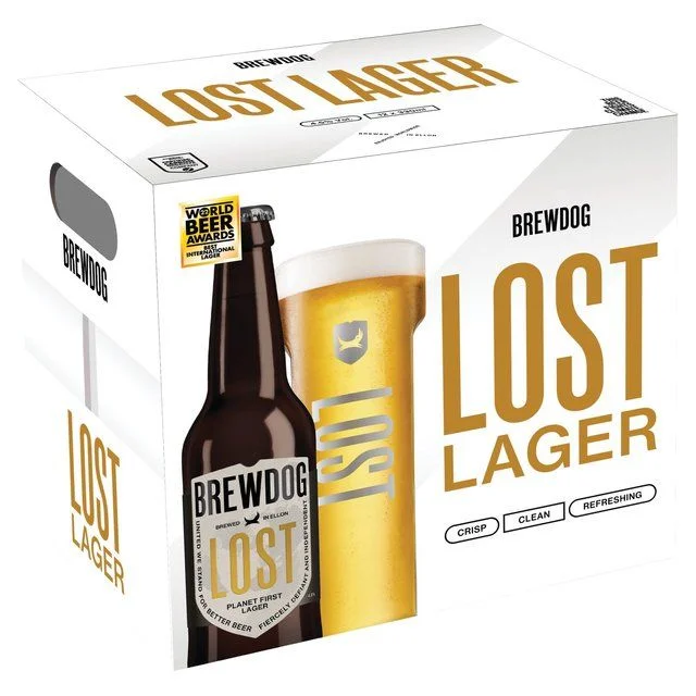 ---BrewDog Lost Lager Bottles   12 x 330ml