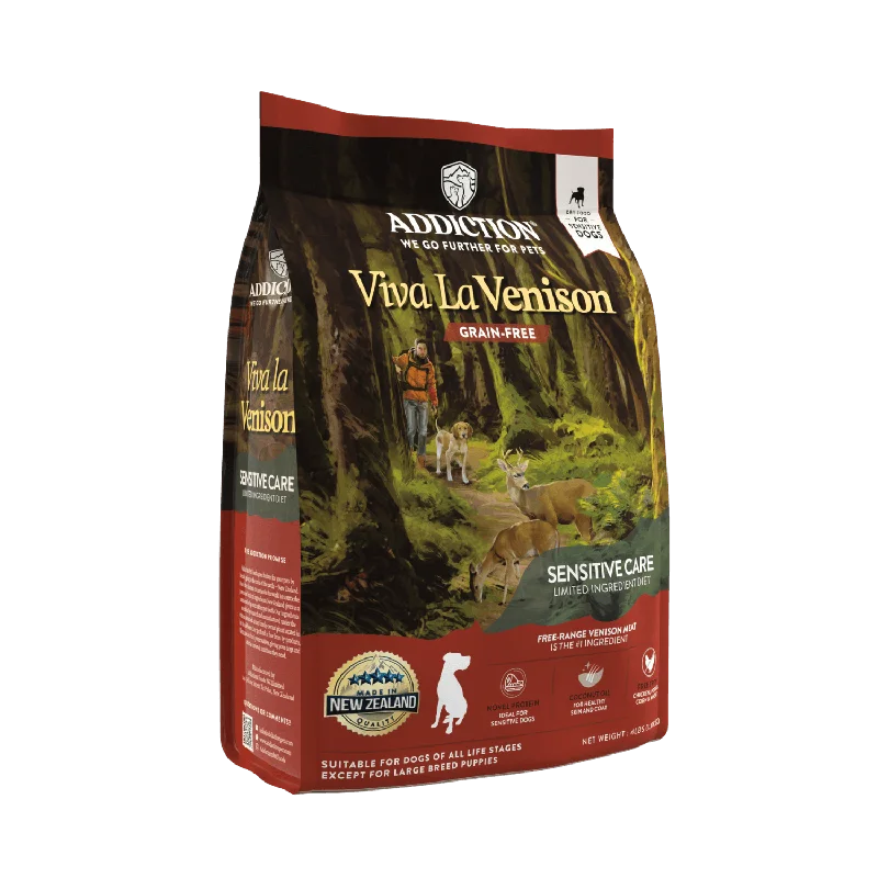 - Dog food improves immunityViva La Venison Dry Dog Food