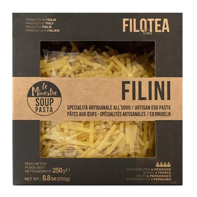 - Winter warm clothes for short-haired dogsFilotea Filini Tiny Egg Pasta   250g