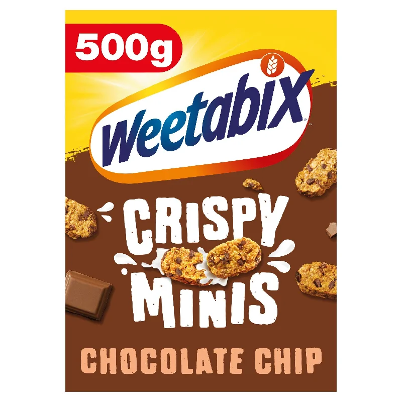 ---Weetabix Crispy Minis Chocolate Chip 500g