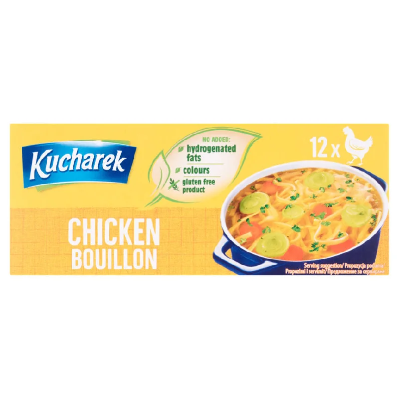 ---Kucharek Chicken Bouillon 12 x 10g (120g)