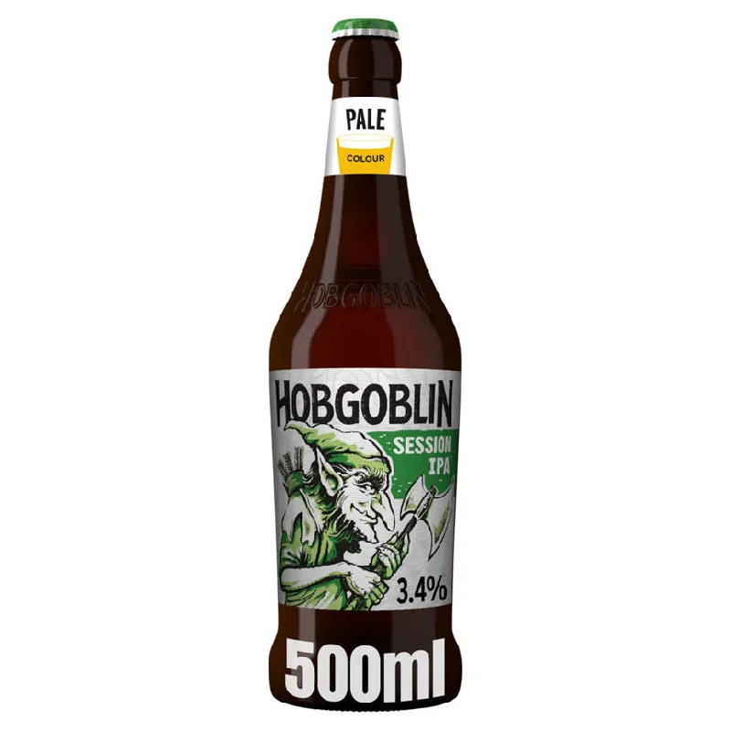 - Air box TSA certified check-inHobgoblin Session IPA 500ml