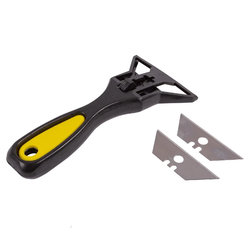 - Foldable and portable cat bagYellow Heavy-Duty Paint Scraper - By Blackspur