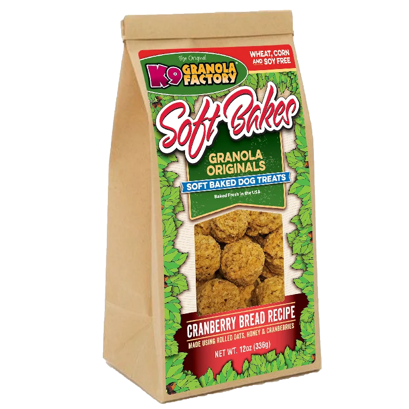 - Food for sterilized dogsK9 Granola Factory Soft Bakes, Cranberry Bread Recipe Dog Treats