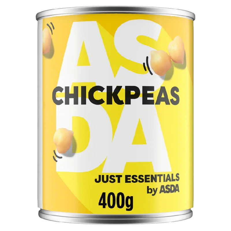 - Air box TSA certified check-inJUST ESSENTIALS by ASDA Chickpeas