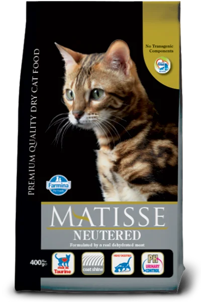 6. **Pet mattress is waterproof and washable**Farmina Matisse Neutered - 400g