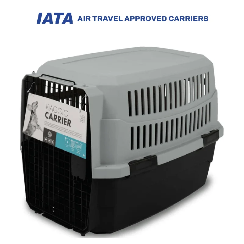 7. **Pet clothes are thickened in winter**M Pets Viaggio IATA Approved Travel Carrier for Dogs and Cats (Grey & Black)