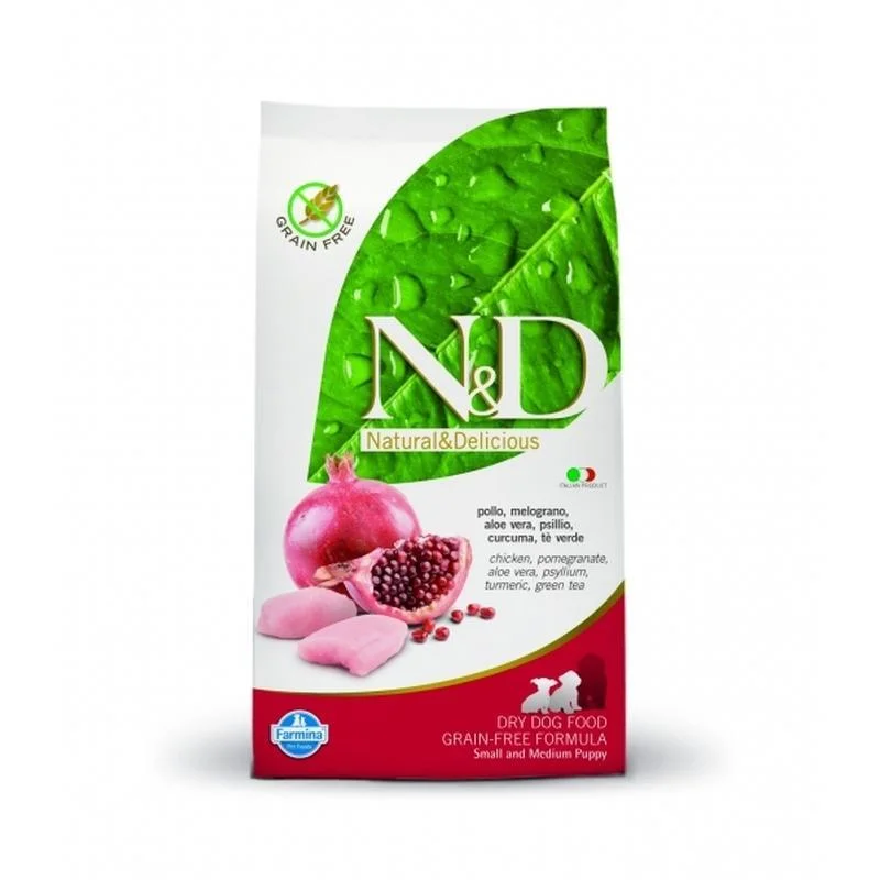 5. **Pet backpack is breathable**Farmina N&D Grain Free Chicken & Pomegranate Puppy Mini & Medium - 2,5kg