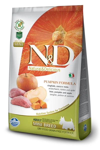 ### Cat accessoriesFarmina N&D Grain Free Boar & Apple With Pumpkin Adult Mini - 7kg